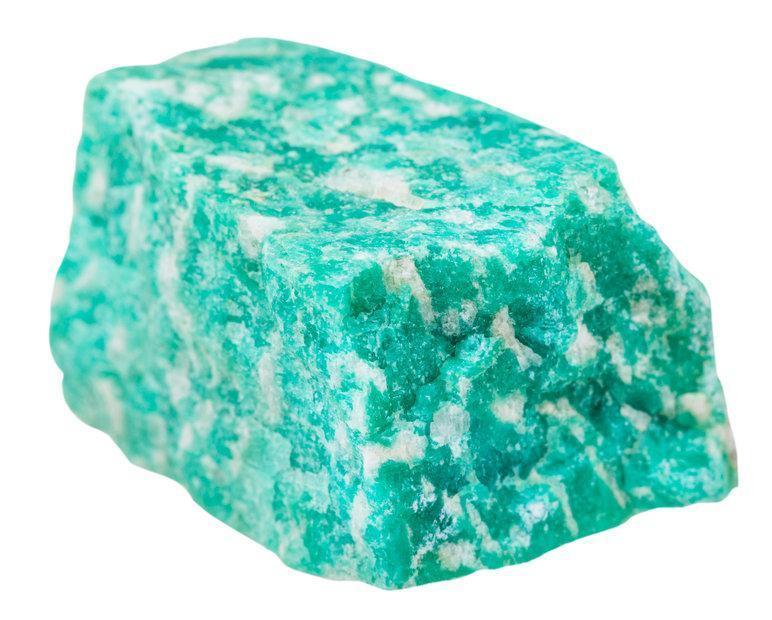 L’Amazonite procure un sentiment de bonheur car elle va bloquer toutes émotions négatives comme le stress, la peur…