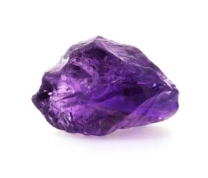 Améthyste naturelle violette et vertus de l'Améthyste