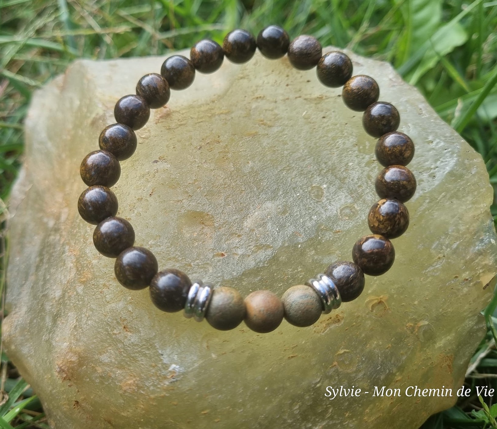 Découvrez le bracelet en bronzite, un accessoire à la fois élégant et bénéfique. En effet, ce bijou ne se contente pas d'embellir votre poignet ; il est également réputé pour ses propriétés apaisantes. Ainsi, en choisissant un bracelet en bronzite, vous alliez style et bien-être, tout en ajoutant une touche unique à votre collection de bijoux.