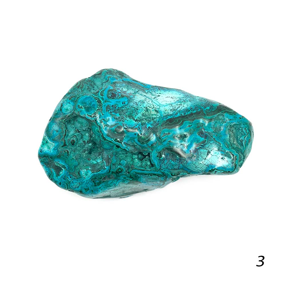 La chrysocolle agit comme une pierre relaxante et apaisante,