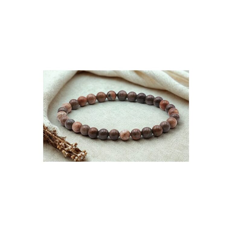 bracelet bois fossilisé naturel