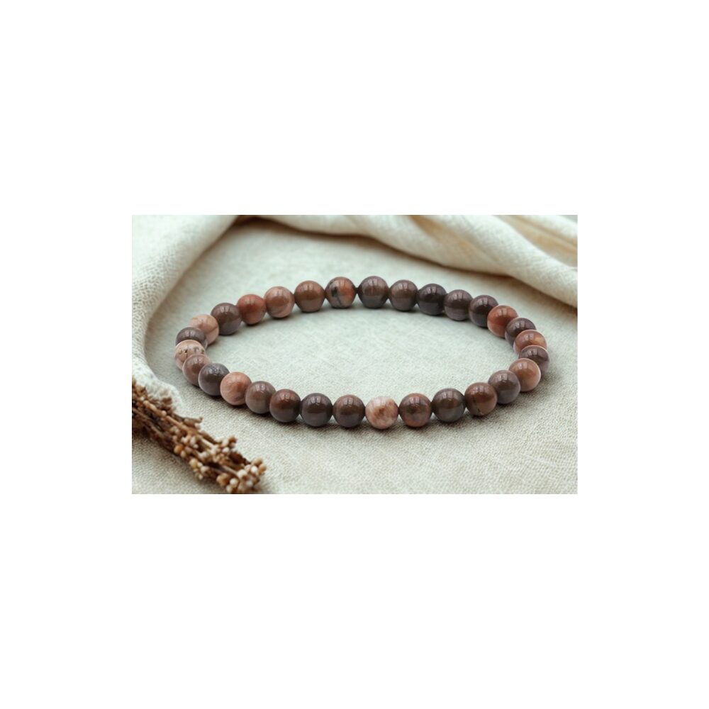 bracelet bois fossilisé naturel