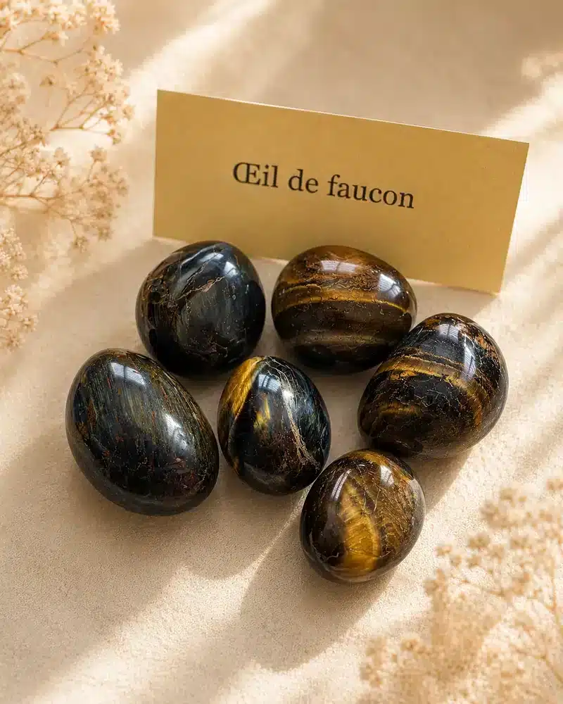 Œil de faucon – Pierre roulée
